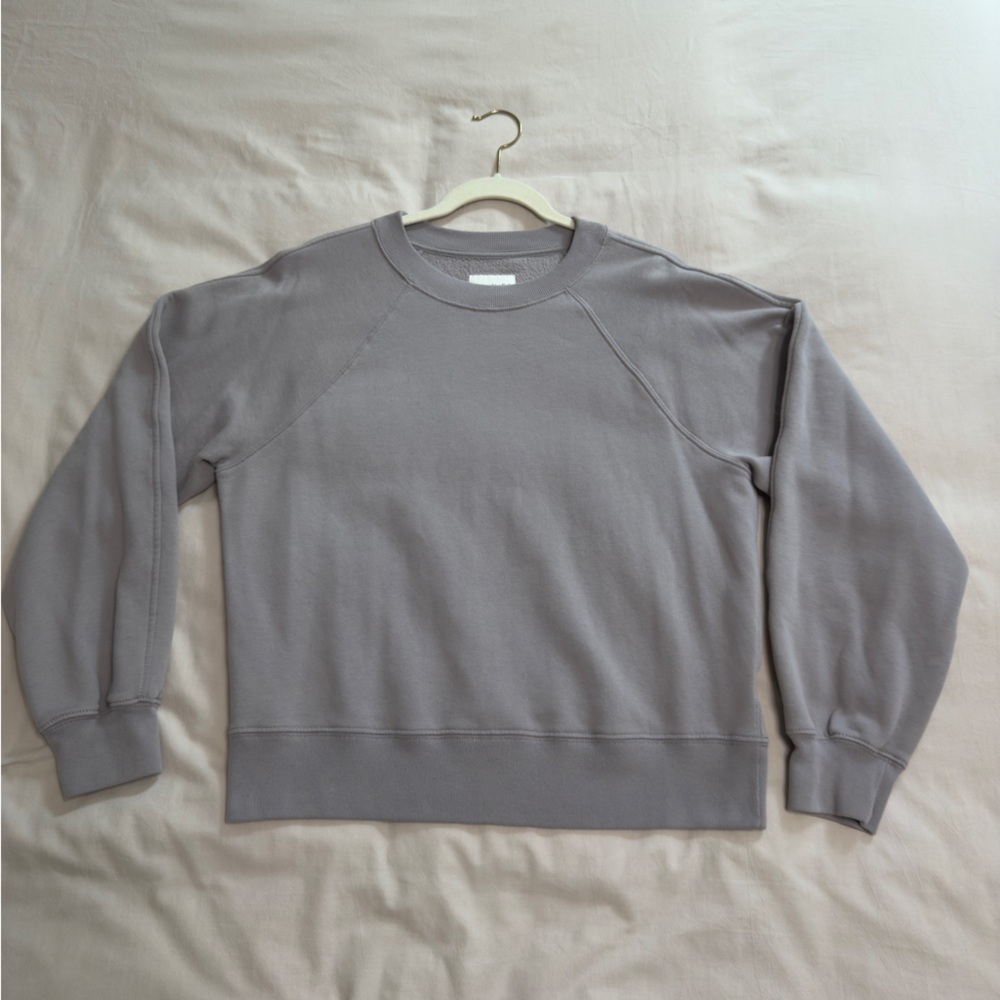 Abercrombie & Fitch Essential Crewneck Sweatshirt | Gray | M